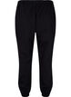 Lockere Baumwollhose mit Taschen, Schwarz, Packshot image number 1