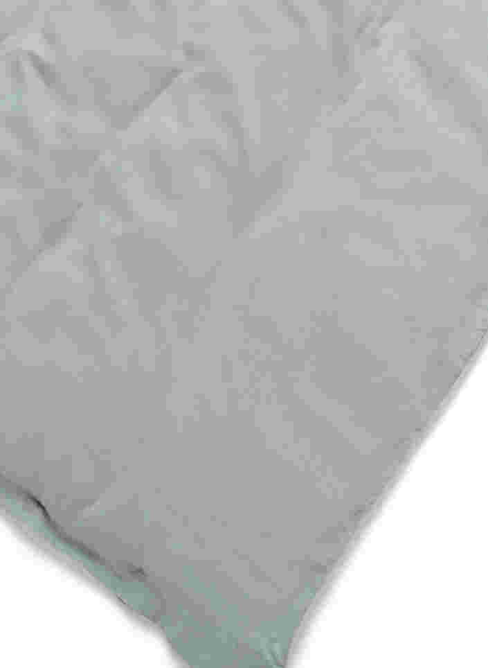 Einfarbiges Bettwäsche-Set aus Baumwolle, Belgian Block, Packshot image number 2