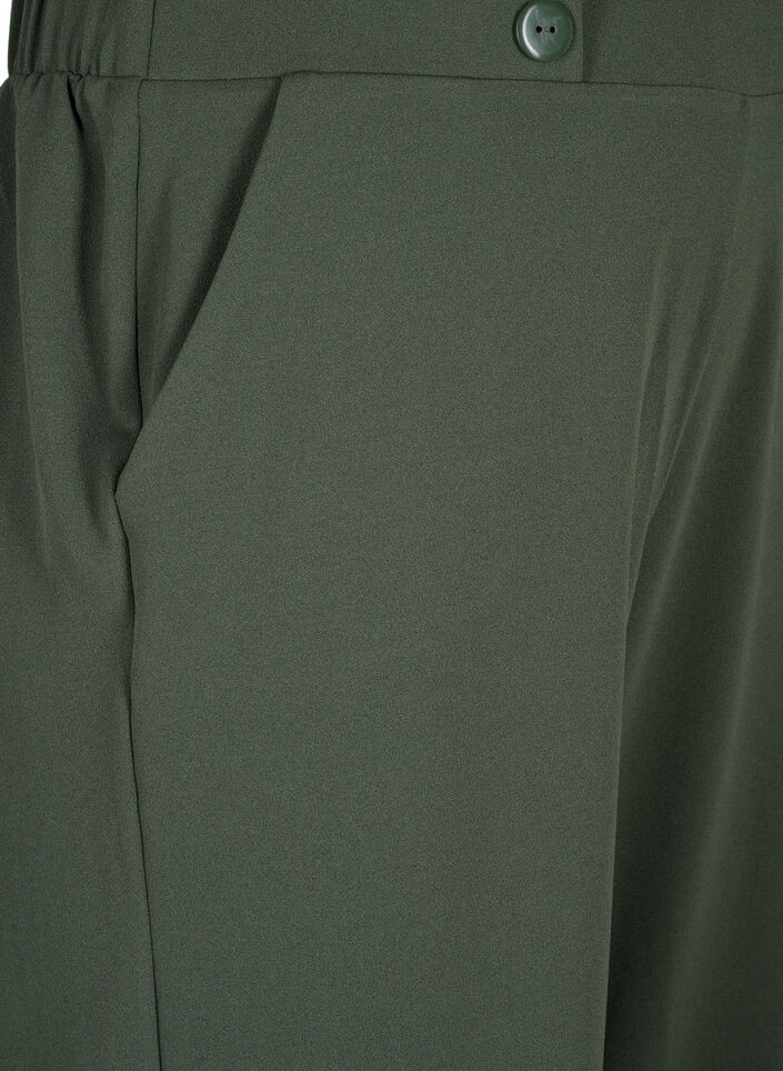 7/8-Hose mit lockerer Passform, Gr&uuml;n, Packshot image number 2