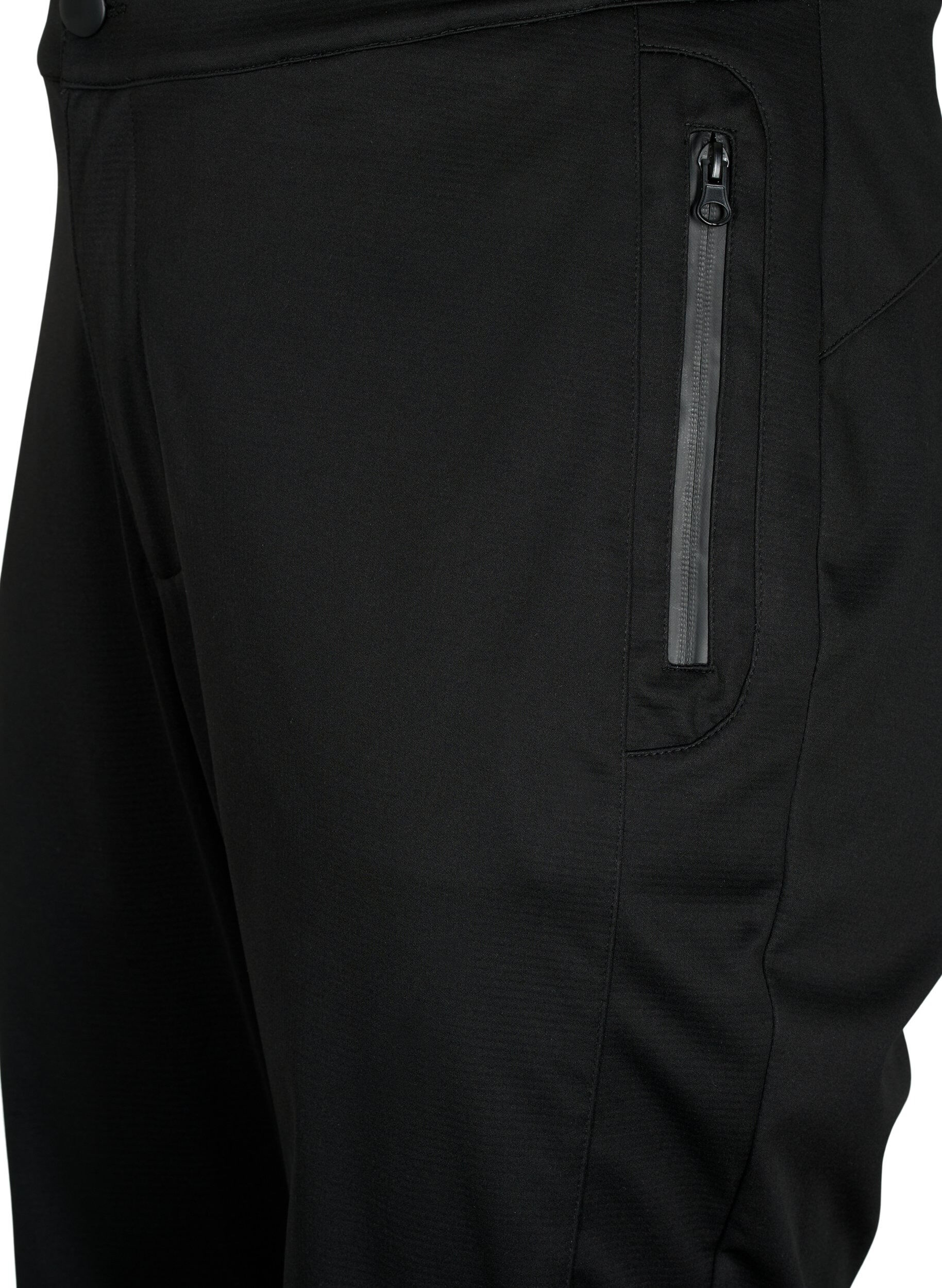 Zizzi Softshell-Hose, Black, Packshot image number 2