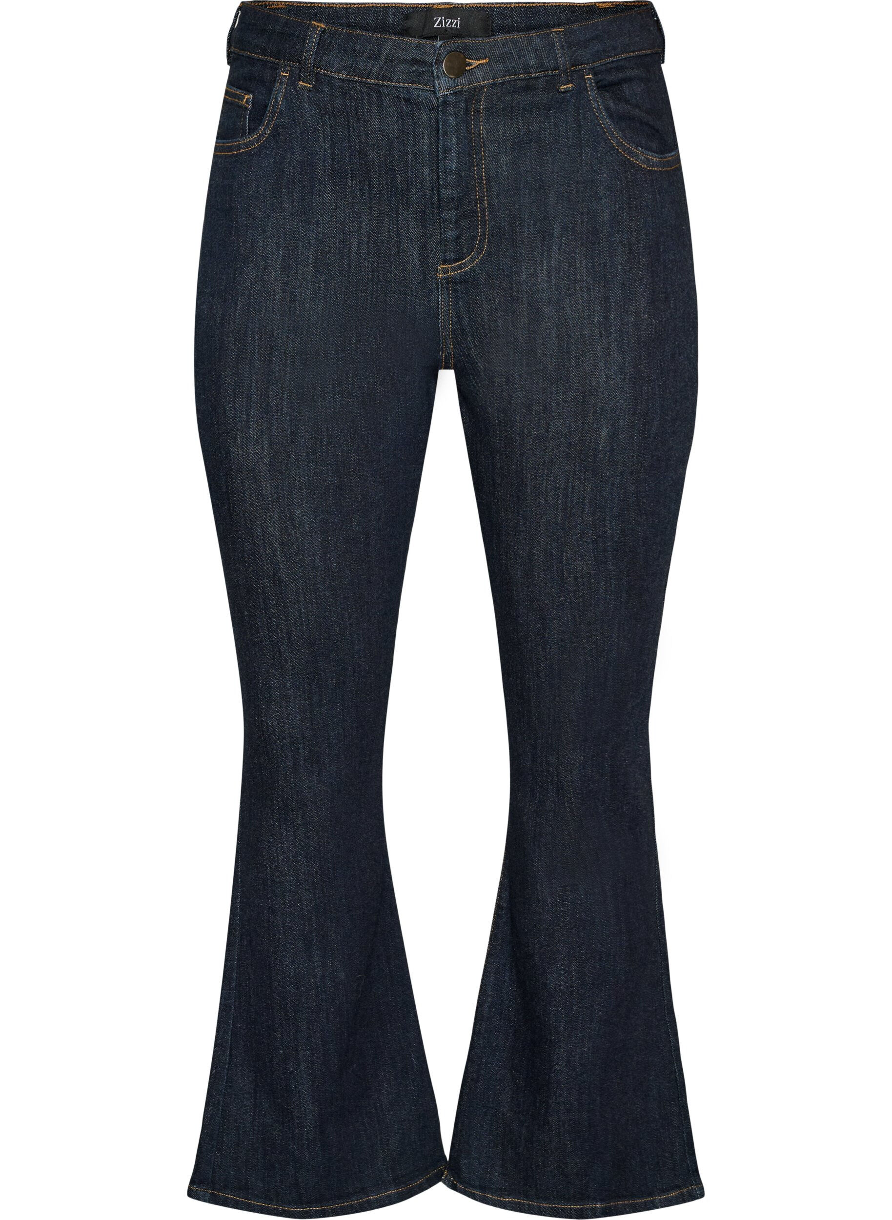 Ellen Bootcut-Jeans mit hoher Taille