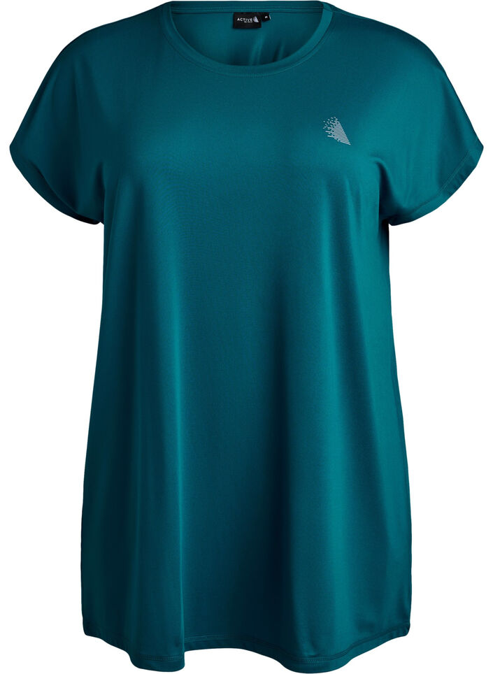 Langes Trainingsshirt, Gr&uuml;n, Packshot image number 0