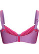 Gestreiftes Bikini-Top mit B&uuml;gel, Pink, Packshot image number 1