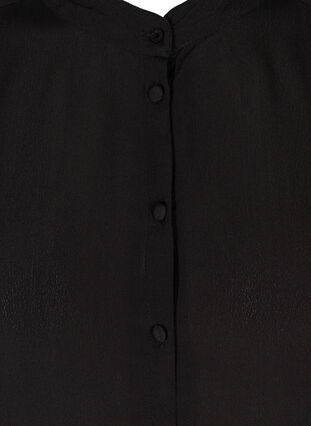 Lange Bluse aus Viskose mit Perlen, Black, Packshot image number 2