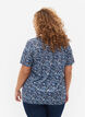FLASH - Bedrucktes T-Shirt mit V-Ausschnitt, Blue Green Ditsy, Model image number 1