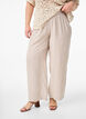 Lockere Hose aus Leinen und Viskose, Beige, Model image number 2