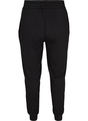 Sweatpants mit Taschen und Kordelzug, Black, Packshot image number 1