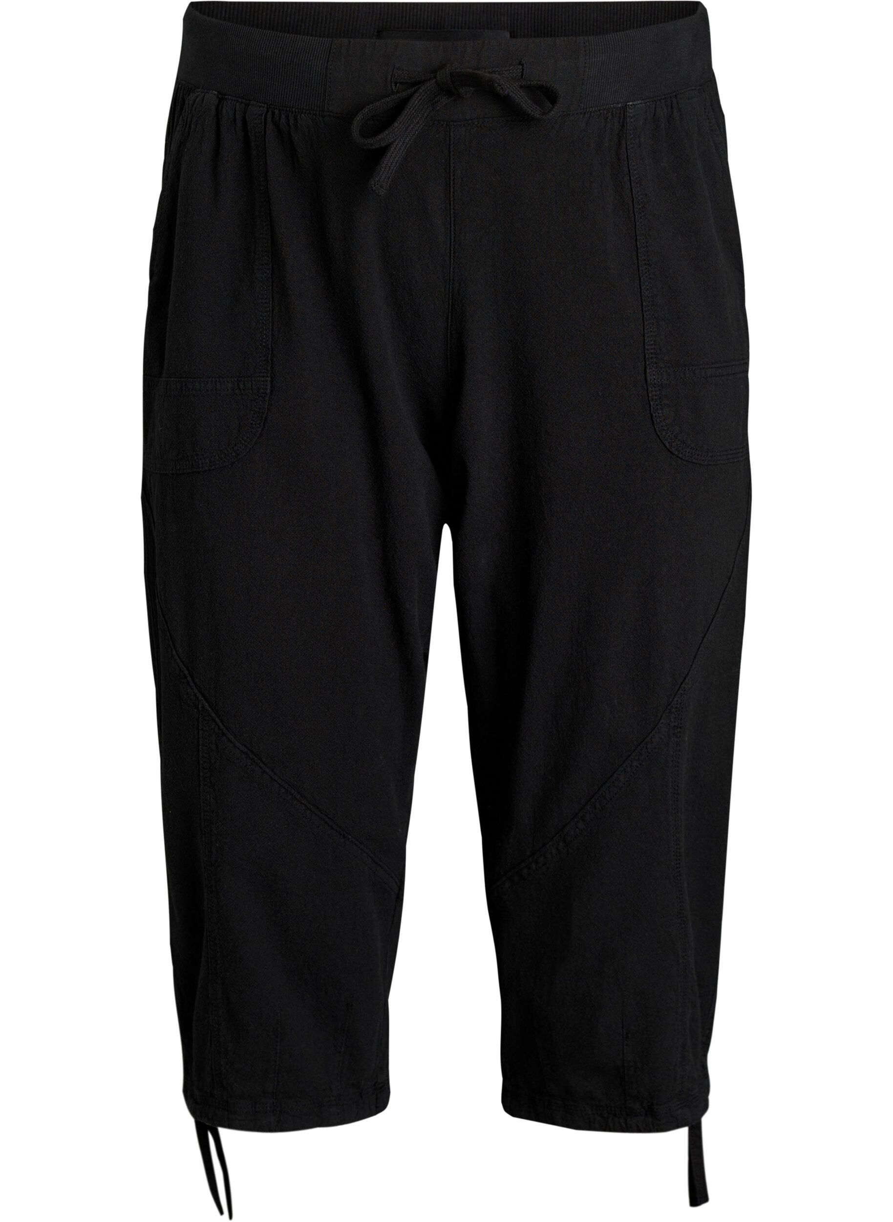 Capri-Hose aus Baumwolle
