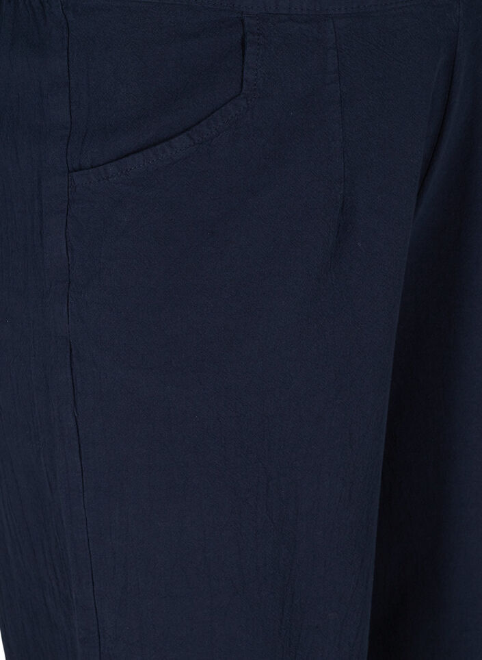 Lockere Culottes aus Baumwolle, Night Sky, Packshot image number 2