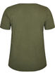 Unifarbenes Basic-T-Shirt aus Baumwolle, Gr&uuml;n, Packshot image number 1
