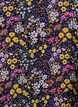 Kurzes A-Linien-Kleid mit floralem Print, Blau, Packshot image number 2