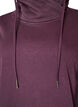 Sweatshirt mit Stehkragen und Taschen, Lila, Packshot image number 2