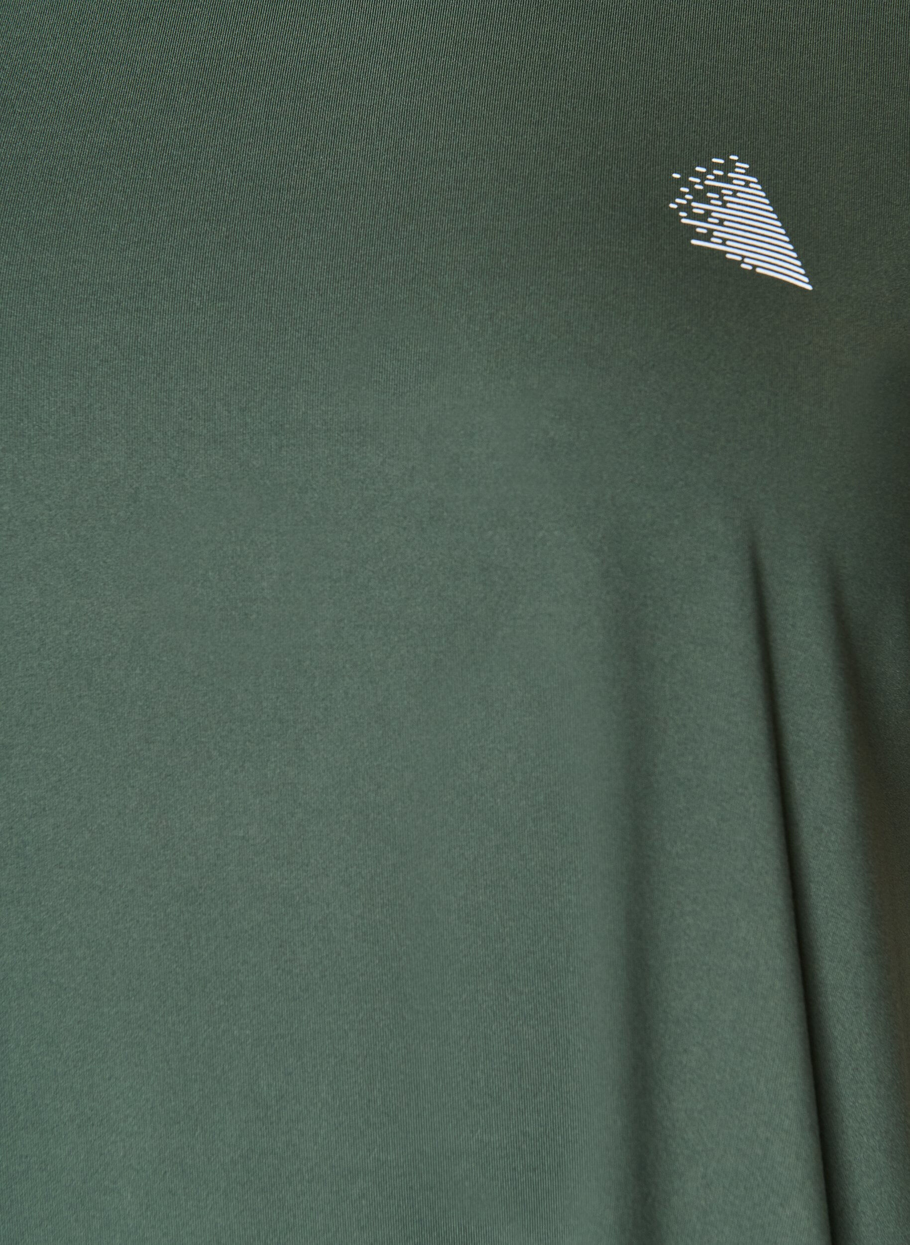 ZizziEinfarbiges Trainings-T-Shirt, Gr&uuml;n, Packshot image number 2