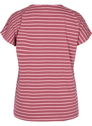 T-Shirt aus Baumwolle mit Streifen, Apple Butter Stripe, Packshot image number 1