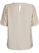 Bluse aus Viskose mit halben &Auml;rmeln, Beige, Packshot image number 1
