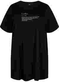 Oversize Schlaf-T-Shirt aus Bio-Baumwolle