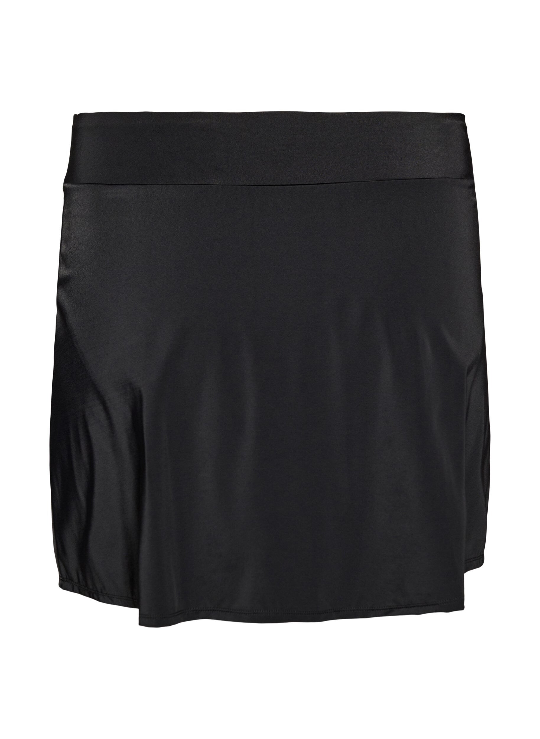ZizziBikinihose mit Slip und Wickeloptik, Schwarz, Packshot image number 1