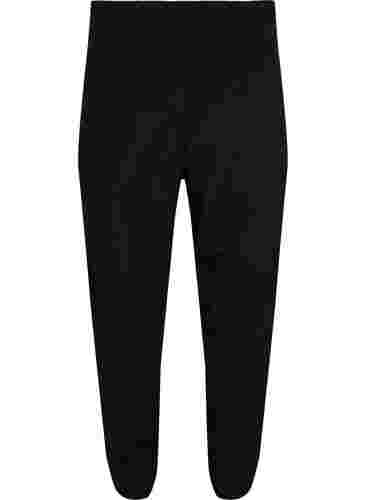 Klassische Hose mit hoher Taille, Black, Packshot image number 1