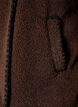 Teddyjacke mit Kontrastdetails, Braun, Packshot image number 2