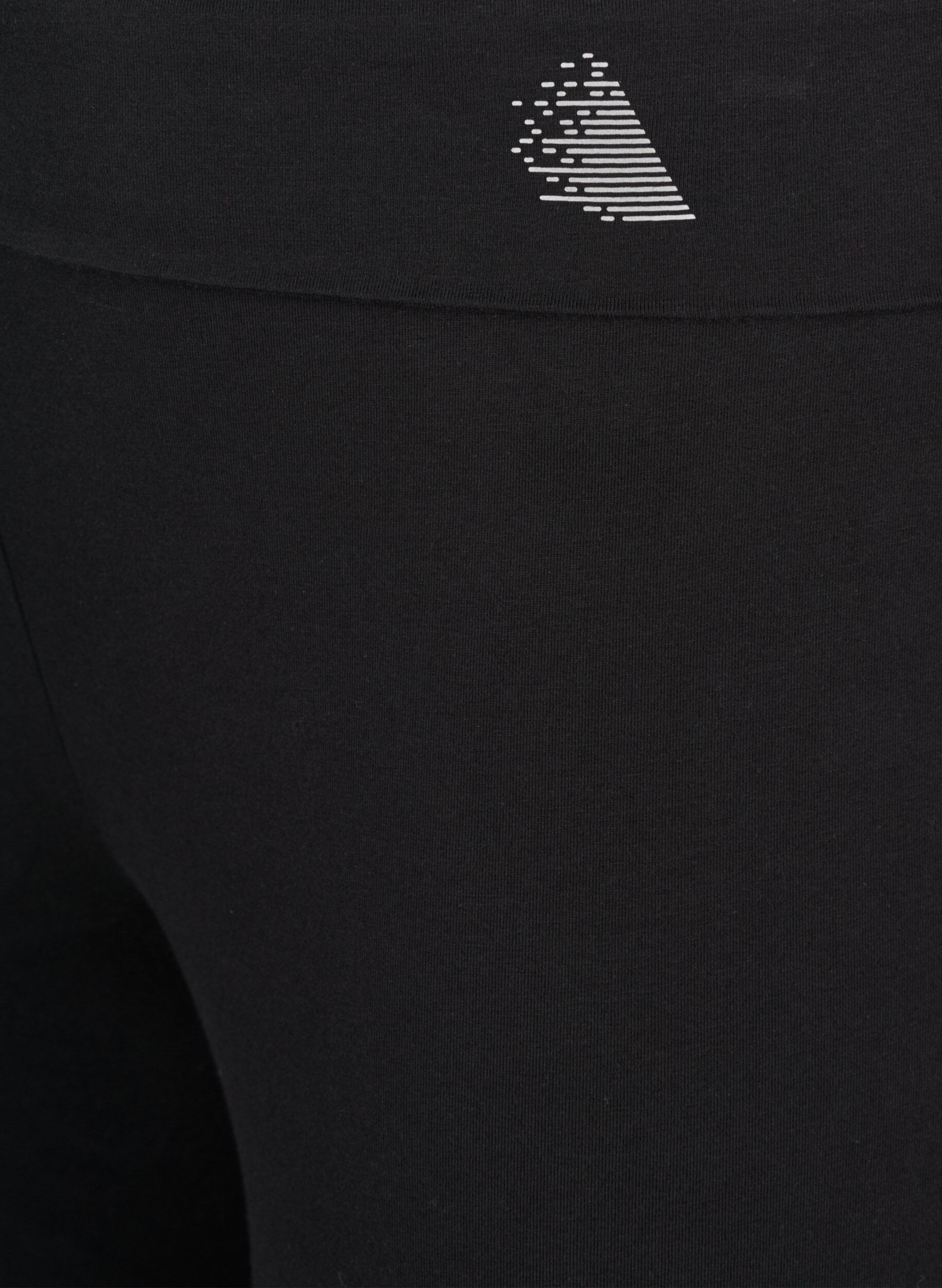 ZizziSporthose aus Baumwolle, Schwarz, Packshot image number 2