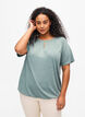 Melange Bluse mit kurzen Pins, Chinois Green Mel., Model image number 0