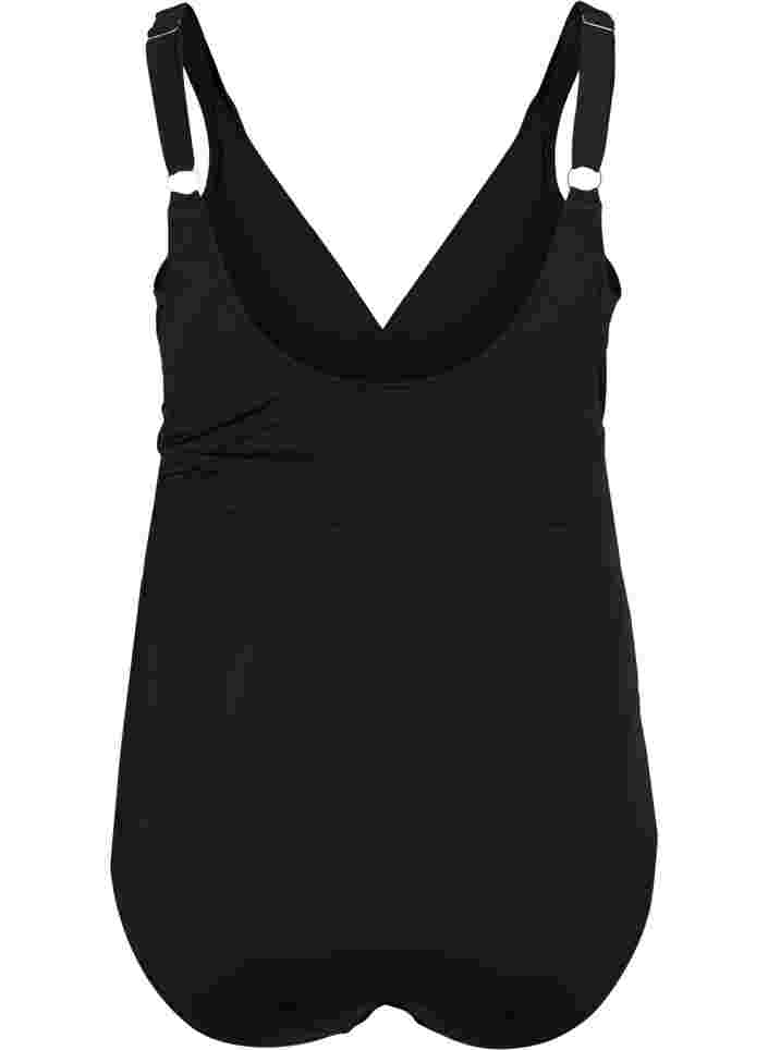 Schwangerschafts-Badeanzug, Black, Packshot image number 1
