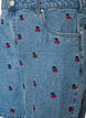 Bestickte Denimshorts, Blau, Packshot image number 2