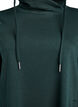 Kurzes Sweatshirtkleid mit Stehkragen und Taschen, Gr&uuml;n, Packshot image number 2
