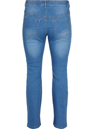 Ellen Bootcut-Jeans mit hoher Taille, Light blue, Packshot image number 1