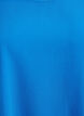 Bluse mit kurzen &Auml;rmeln und einem Rundhalsausschnitt, Blau, Packshot image number 2
