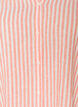 Bluse aus Leinen und Viskose mit V-Ausschnitt, Orange, Packshot image number 2