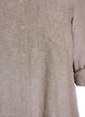 Bluse aus Leinen und Viskose mit 3/4-&Auml;rmeln, Braun, Packshot image number 2