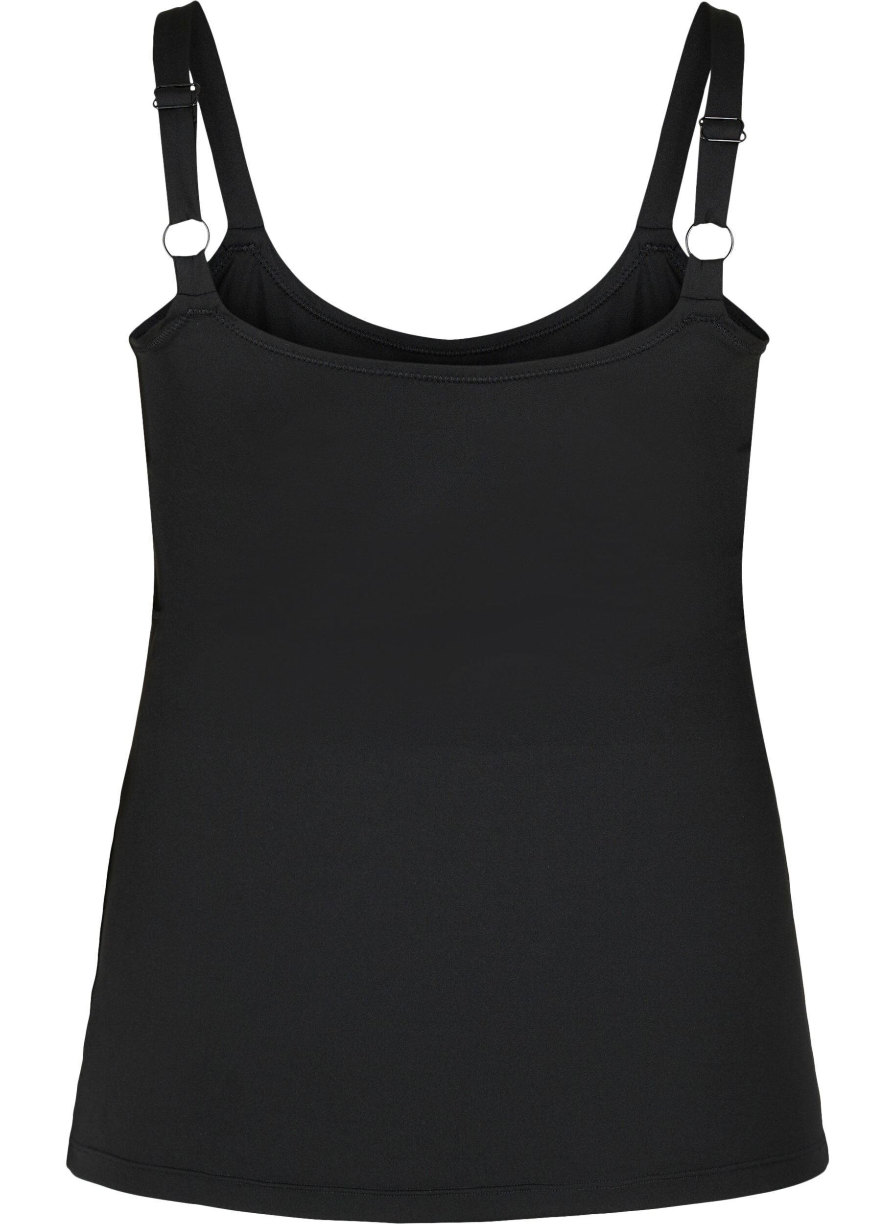 Zizzi Light Shapewear Top mit verstellbaren Tr&auml;gern, Black, Packshot image number 1
