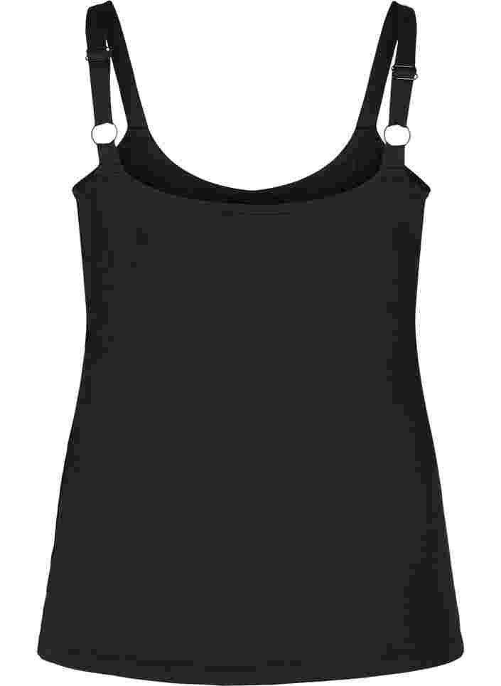 Light Shapewear Top mit verstellbaren Trägern, Black, Packshot image number 1