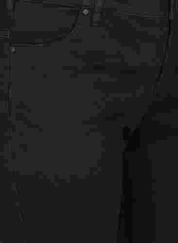Slim Fit Emily Shorts mit normaler Taille, Black solid, Packshot image number 2