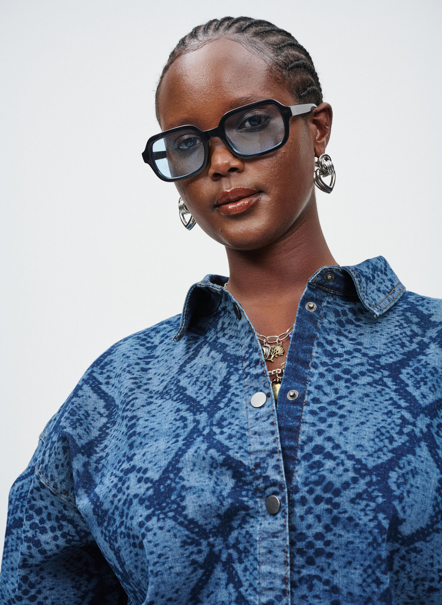 Zizzi Denim set, , Model