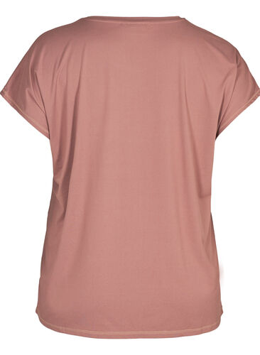 Einfarbiges Trainings-T-Shirt, Grape Shake, Packshot image number 1