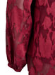 Bluse mit Knöpfen und Blumenmuster, Dunkles Bordeaux, Packshot image number 3
