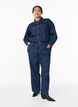 Wide Leg Jeans mit Bindeg&uuml;rtel und hoher Taille, Blau, Model image number 0