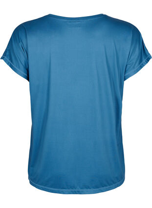 Kurzarm Trainingsshirt, Blue Wing Teal, Packshot image number 1