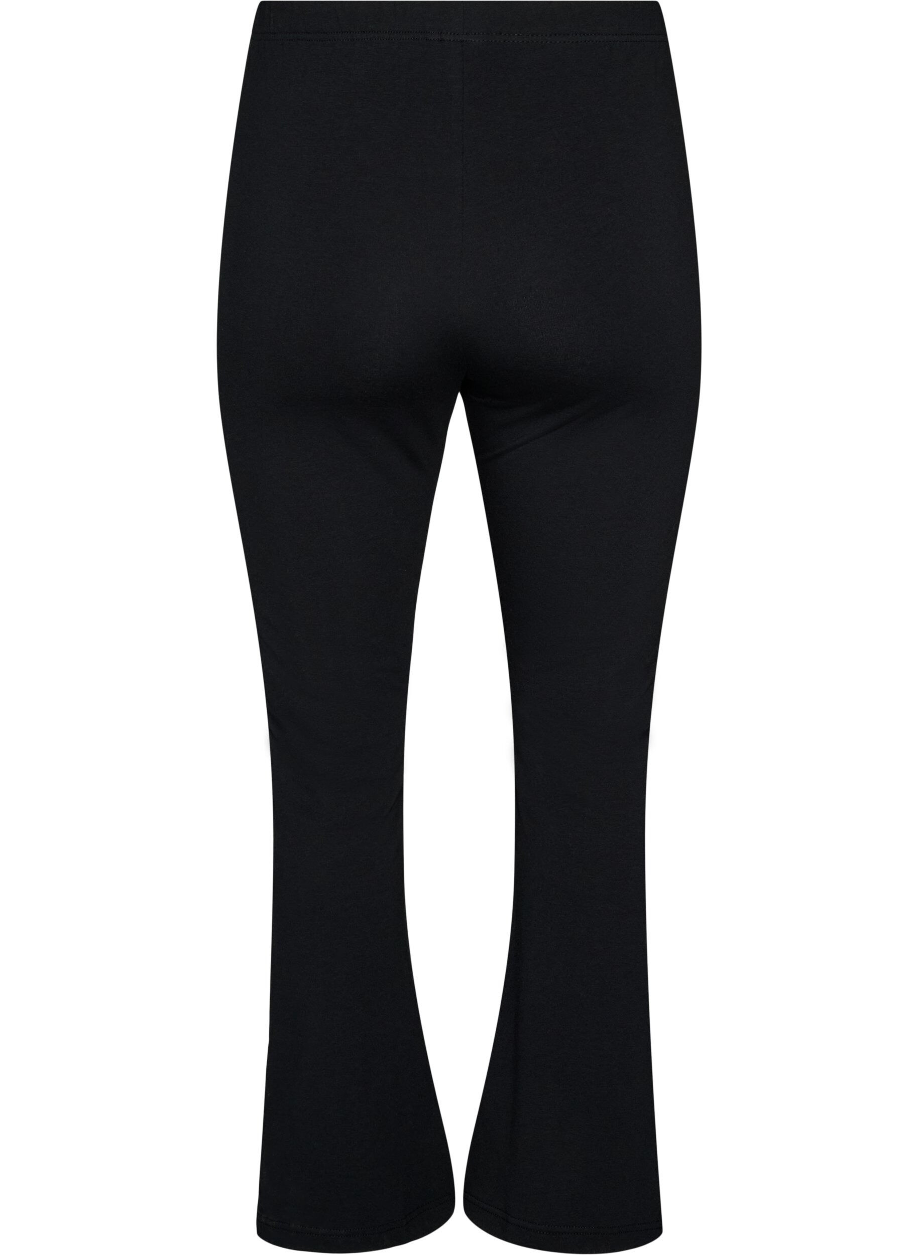 ZizziJerseyhose mit ausgestelltem Bein, Schwarz, Packshot image number 1
