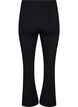 Jerseyhose mit ausgestelltem Bein, Schwarz, Packshot image number 1