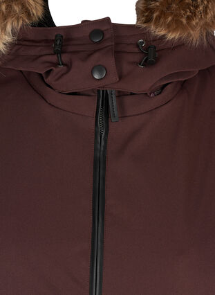 Winterjacke mit Reißverschluss und Taschen, Fudge, Packshot image number 2