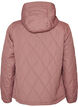 Leicht wattierte Jacke mit Rautensteppung, Rot, Packshot image number 1