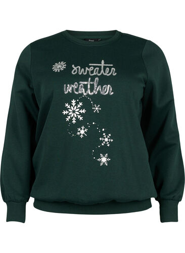 Weihnachts-Sweatshirt, Scarab SWEATER, Packshot image number 0