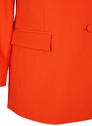 Klassischer Blazer mit Knopfverschluss, Orange.com, Packshot image number 3