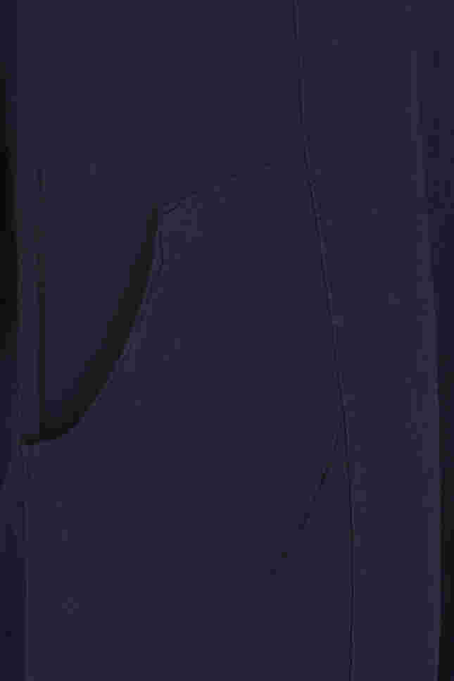 Kurzarm Kleid aus Baumwolle, Night Sky, Packshot image number 3