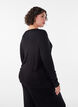 Nacht-Top aus Viskose mit langen &Auml;rmeln, Schwarz, Model image number 2