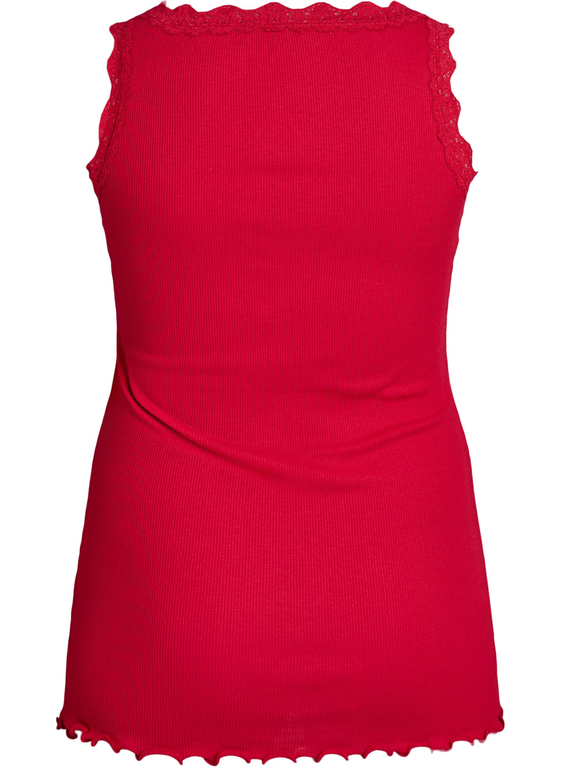 ZizziSpitzentop, Rot, Packshot image number 1