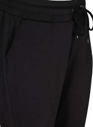 Sweatpants mit Taschen und Kordelzug, Black, Packshot image number 2